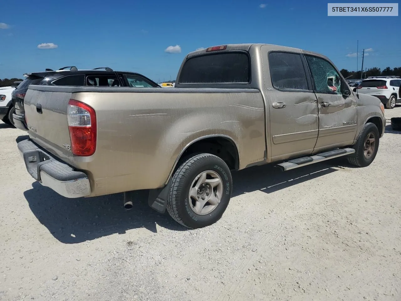 2006 Toyota Tundra Double Cab Sr5 VIN: 5TBET341X6S507777 Lot: 74900394