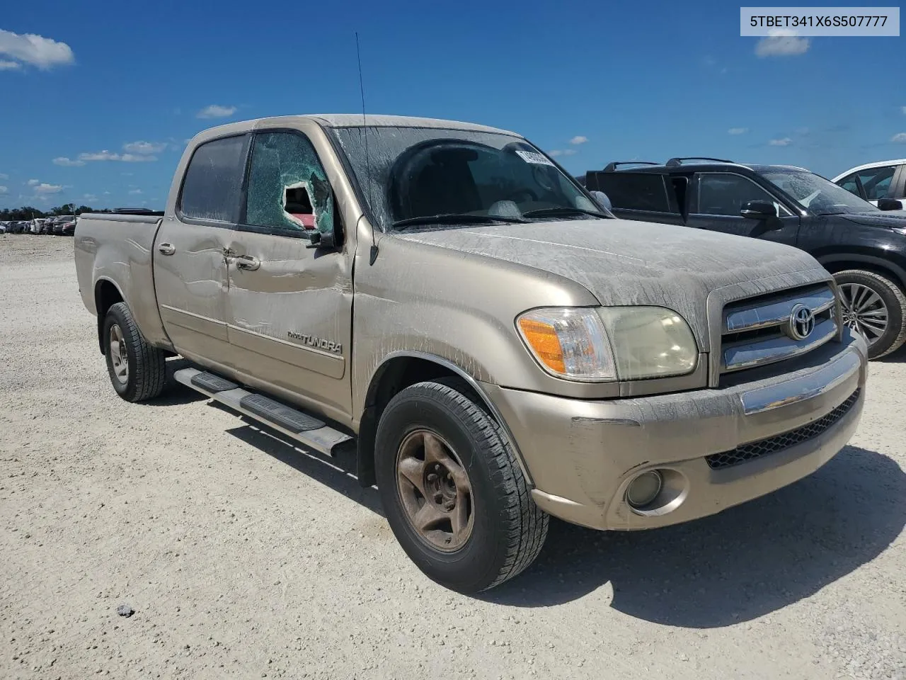 2006 Toyota Tundra Double Cab Sr5 VIN: 5TBET341X6S507777 Lot: 74900394