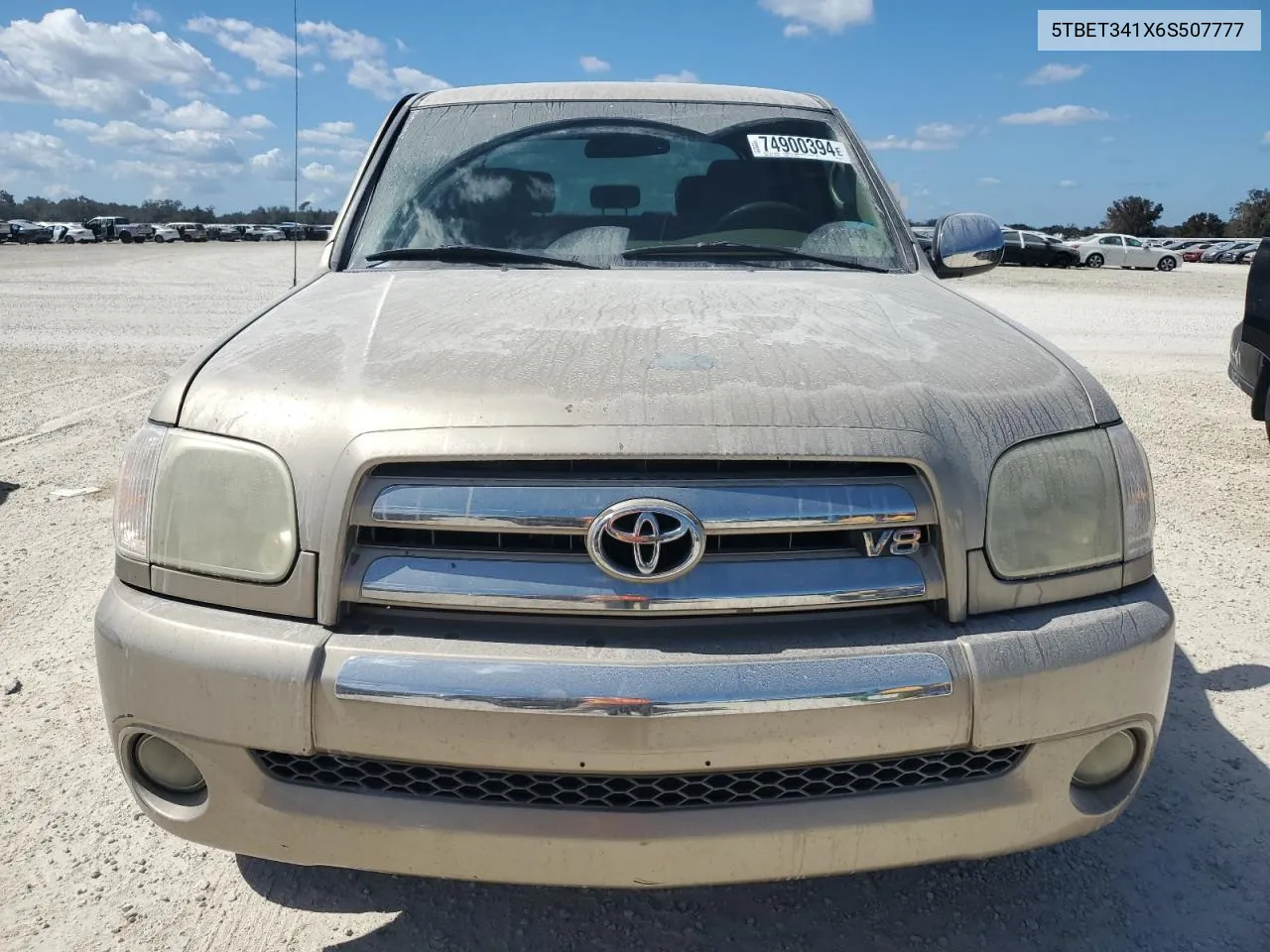 2006 Toyota Tundra Double Cab Sr5 VIN: 5TBET341X6S507777 Lot: 74900394