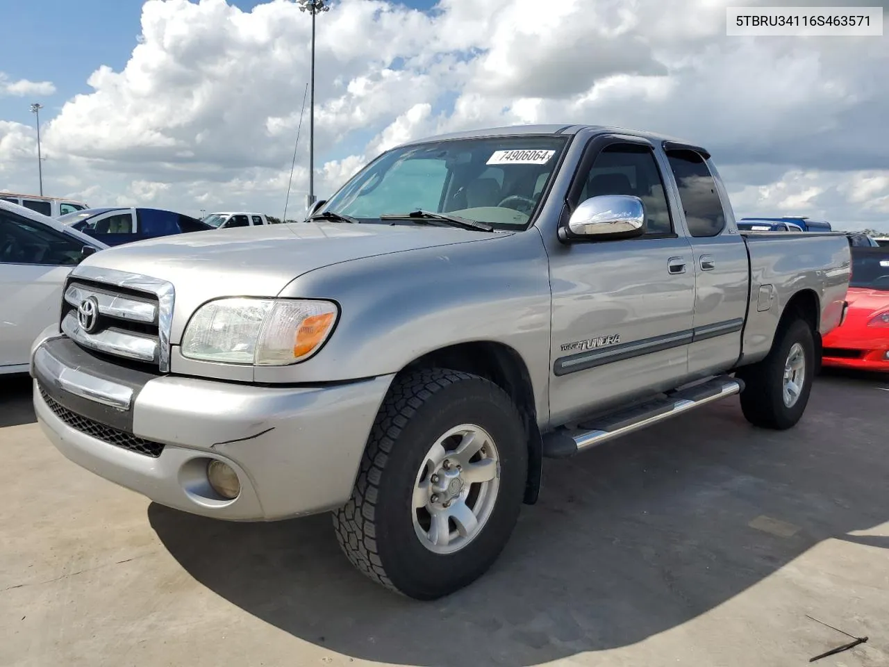 5TBRU34116S463571 2006 Toyota Tundra Access Cab Sr5