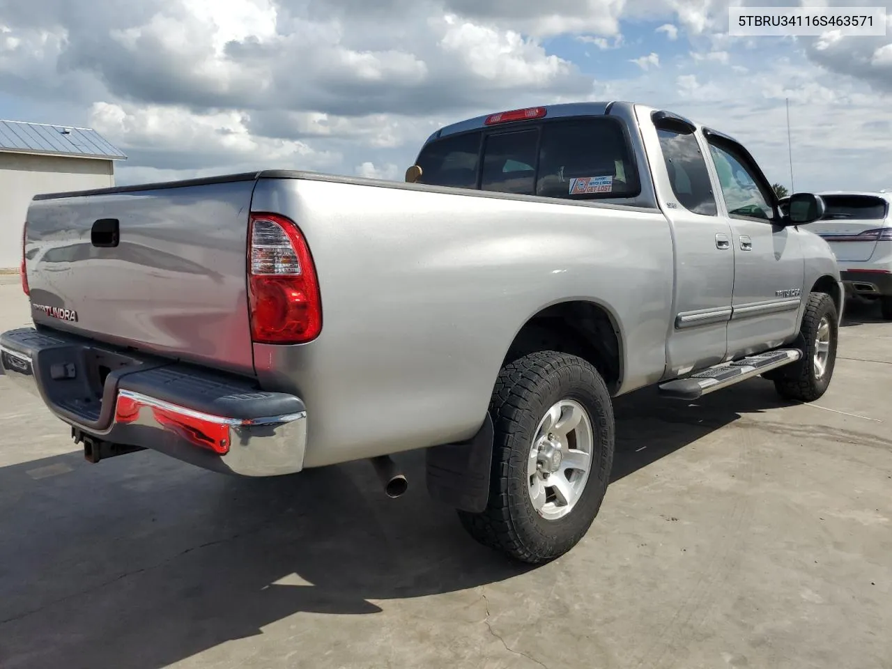 2006 Toyota Tundra Access Cab Sr5 VIN: 5TBRU34116S463571 Lot: 74906064