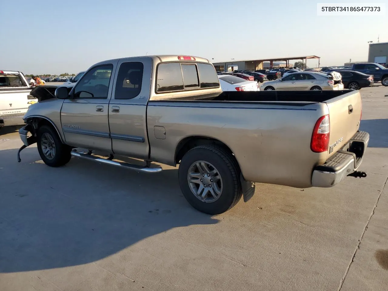 2006 Toyota Tundra Access Cab Sr5 VIN: 5TBRT34186S477373 Lot: 75006884