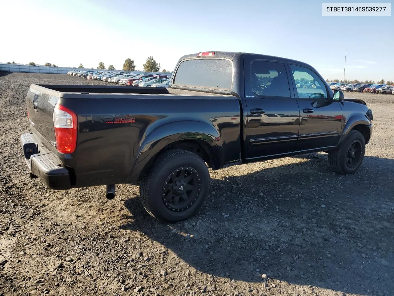 2006 Toyota Tundra Double Cab Limited VIN: 5TBET38146S539277 Lot: 75217174