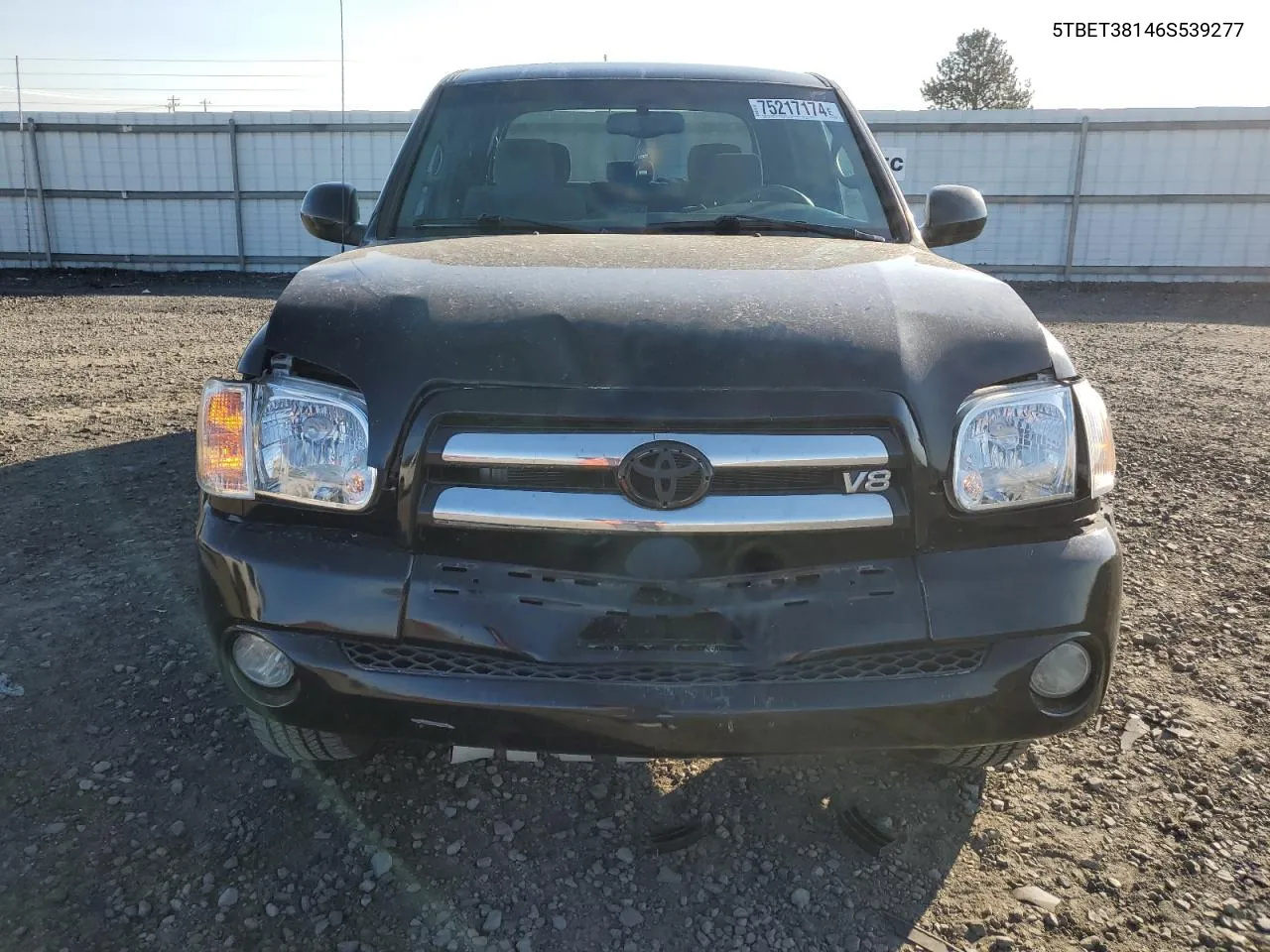 2006 Toyota Tundra Double Cab Limited VIN: 5TBET38146S539277 Lot: 75217174