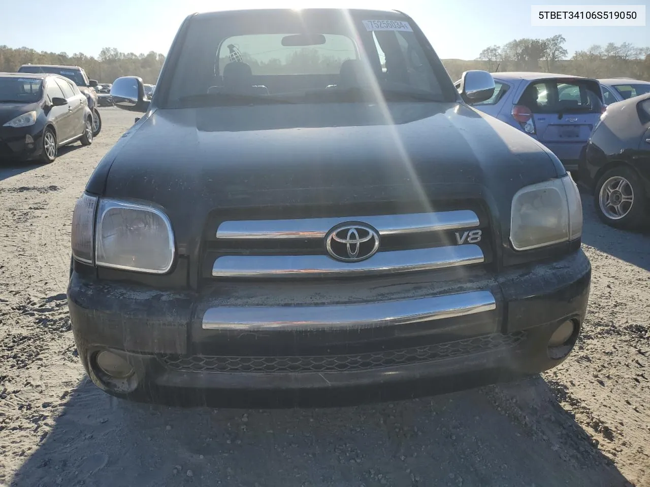 2006 Toyota Tundra Double Cab Sr5 VIN: 5TBET34106S519050 Lot: 75256034