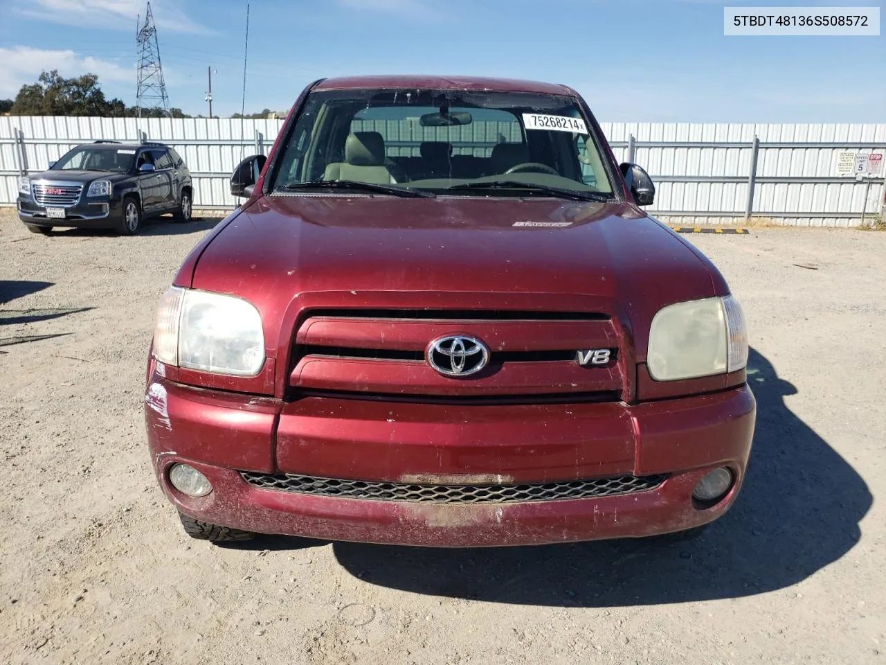 5TBDT48136S508572 2006 Toyota Tundra Double Cab Limited