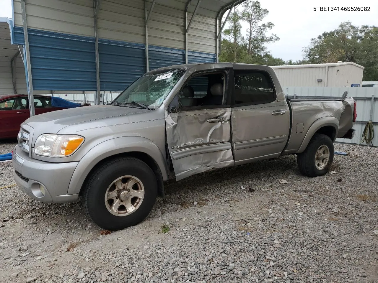 5TBET34146S526082 2006 Toyota Tundra Double Cab Sr5