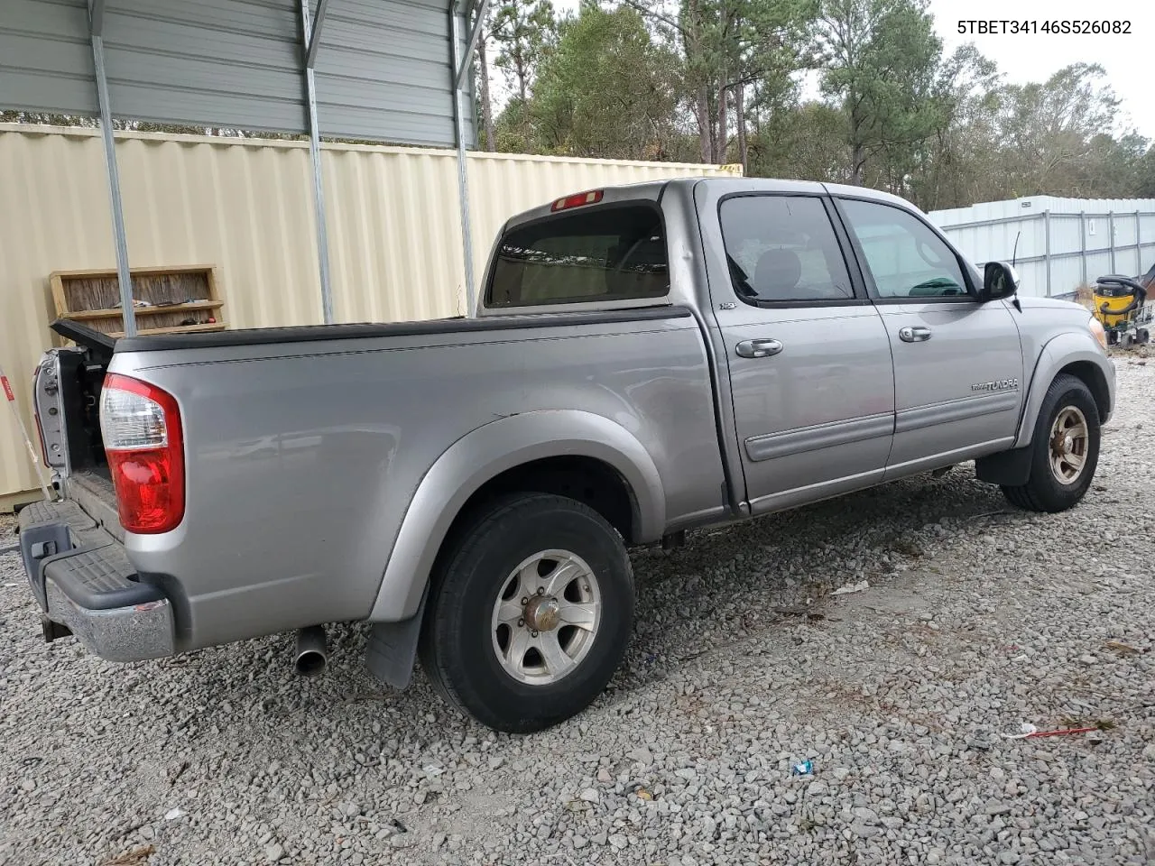 2006 Toyota Tundra Double Cab Sr5 VIN: 5TBET34146S526082 Lot: 75327144