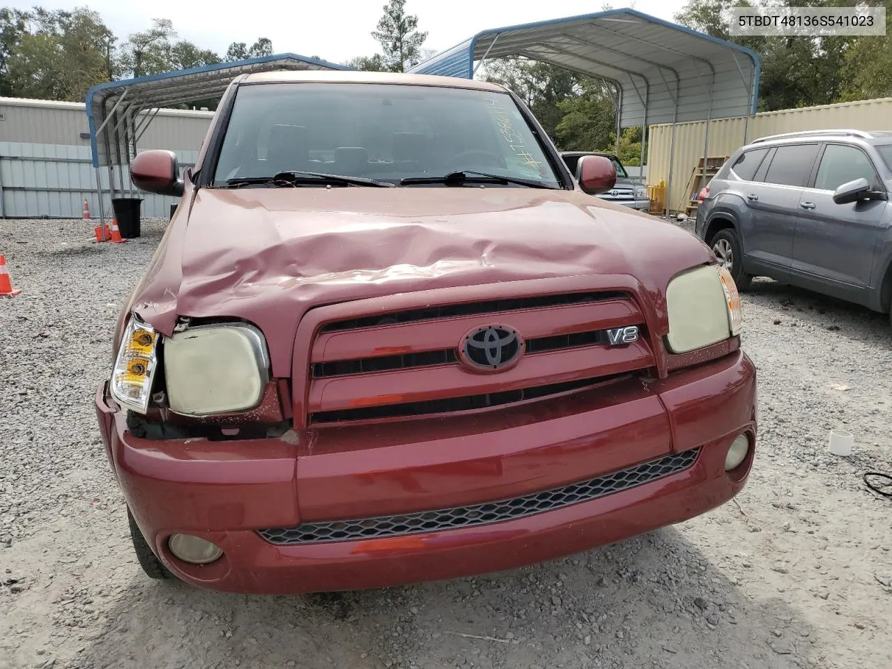 2006 Toyota Tundra Double Cab Limited VIN: 5TBDT48136S541023 Lot: 75386114