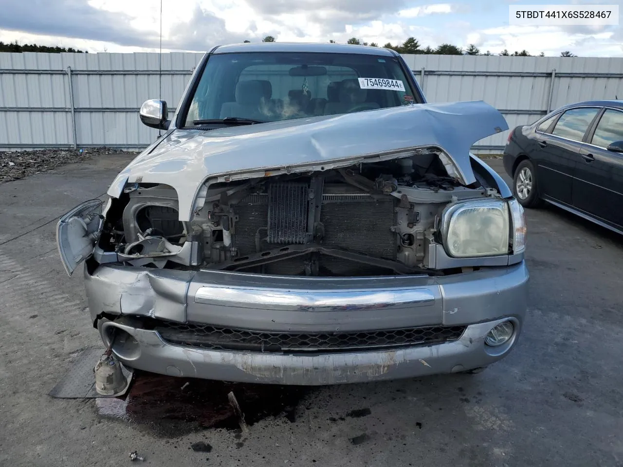 2006 Toyota Tundra Double Cab Sr5 VIN: 5TBDT441X6S528467 Lot: 75469844