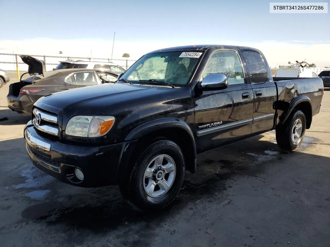 5TBRT34126S477286 2006 Toyota Tundra Access Cab Sr5