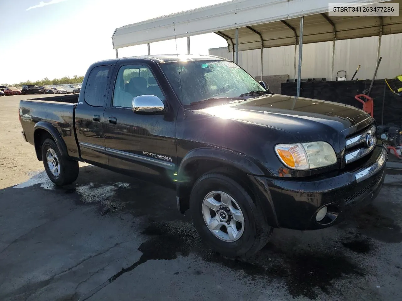 2006 Toyota Tundra Access Cab Sr5 VIN: 5TBRT34126S477286 Lot: 75542284