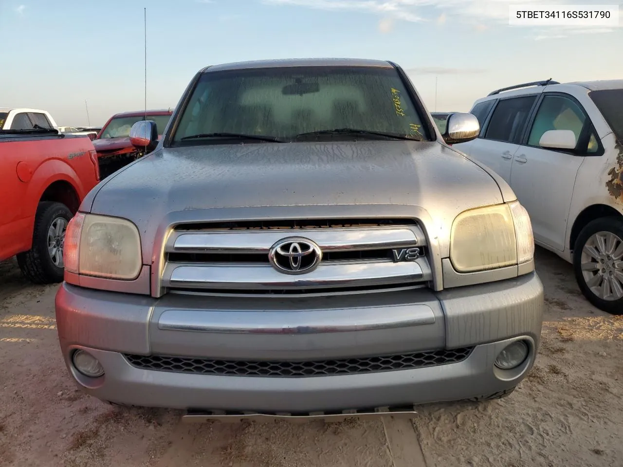 2006 Toyota Tundra Double Cab Sr5 VIN: 5TBET34116S531790 Lot: 75763074