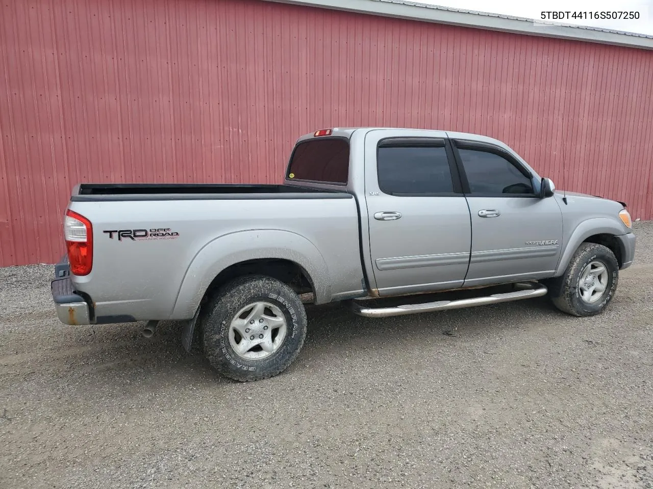 2006 Toyota Tundra Double Cab Sr5 VIN: 5TBDT44116S507250 Lot: 75941474