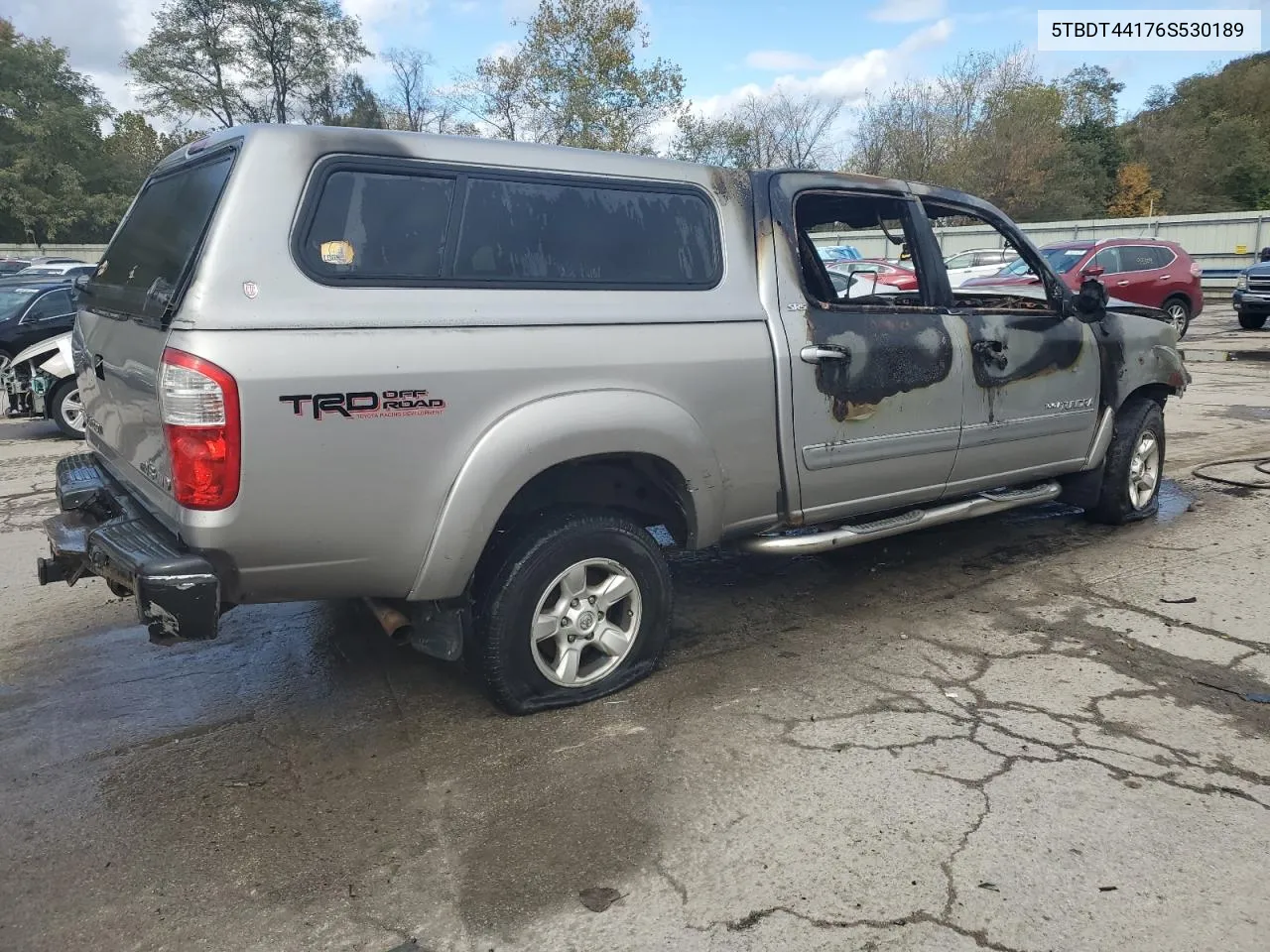 2006 Toyota Tundra Double Cab Sr5 VIN: 5TBDT44176S530189 Lot: 76070114