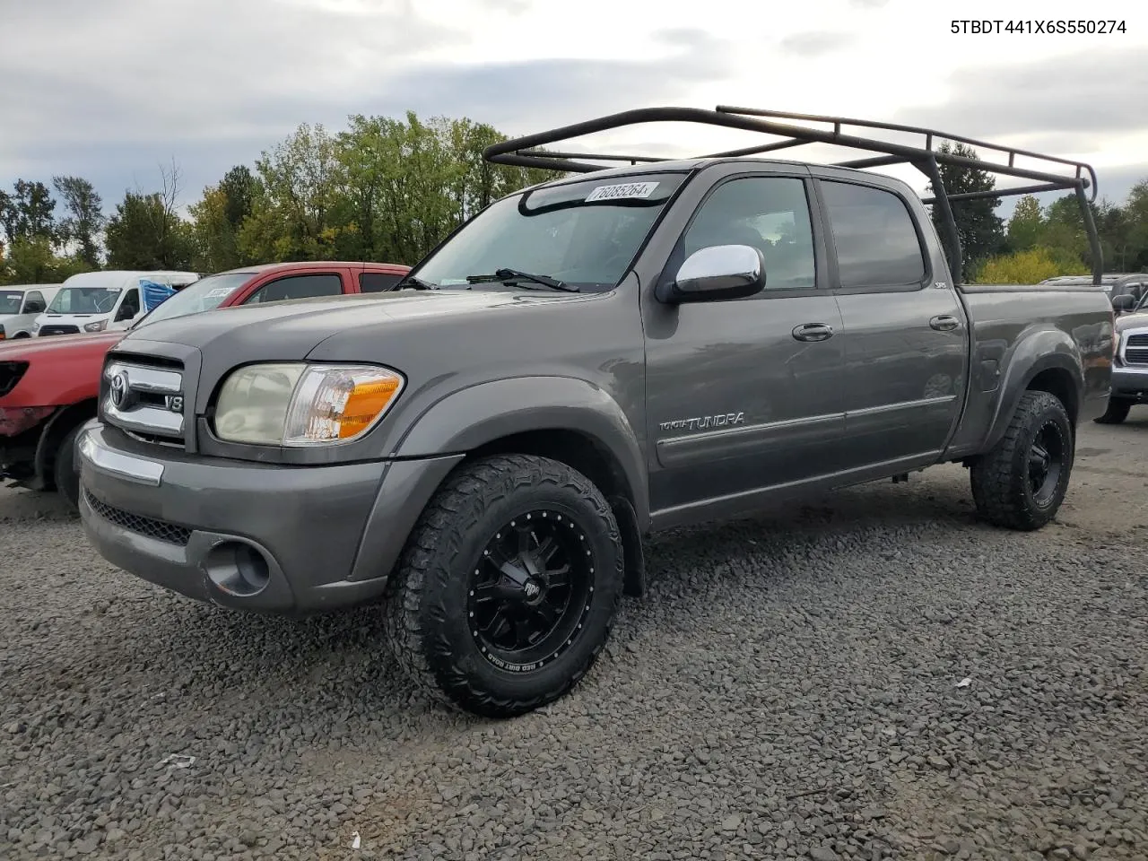 2006 Toyota Tundra Double Cab Sr5 VIN: 5TBDT441X6S550274 Lot: 76085264