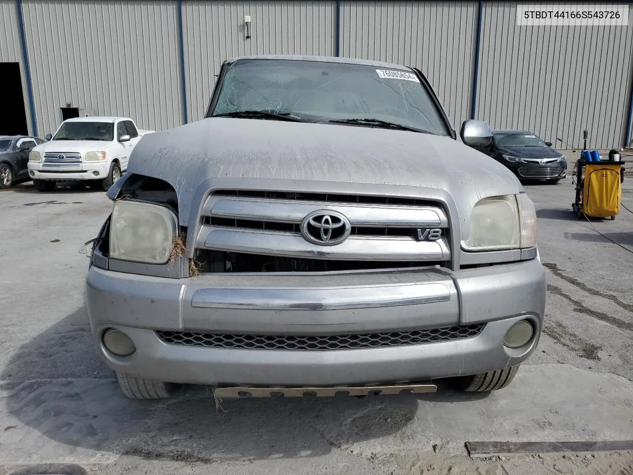 2006 Toyota Tundra Double Cab Sr5 VIN: 5TBDT44166S543726 Lot: 76085654