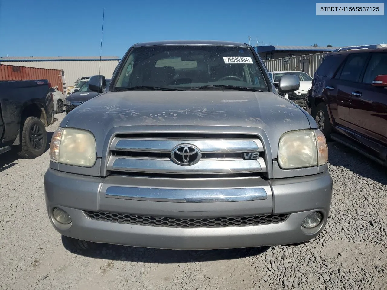 2006 Toyota Tundra Double Cab Sr5 VIN: 5TBDT44156S537125 Lot: 76090304