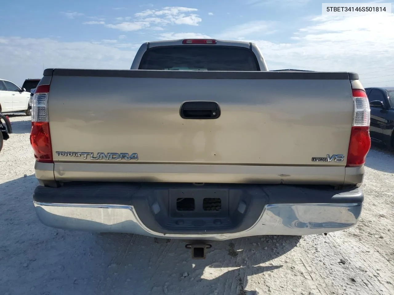 2006 Toyota Tundra Double Cab Sr5 VIN: 5TBET34146S501814 Lot: 76111534