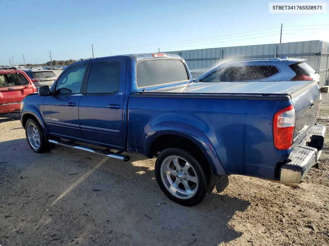 2006 Toyota Tundra Double Cab Sr5 VIN: 5TBET34176S538971 Lot: 76128294