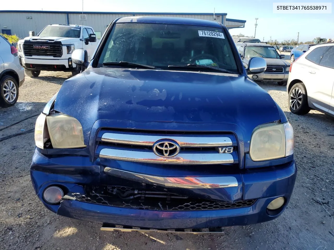 2006 Toyota Tundra Double Cab Sr5 VIN: 5TBET34176S538971 Lot: 76128294