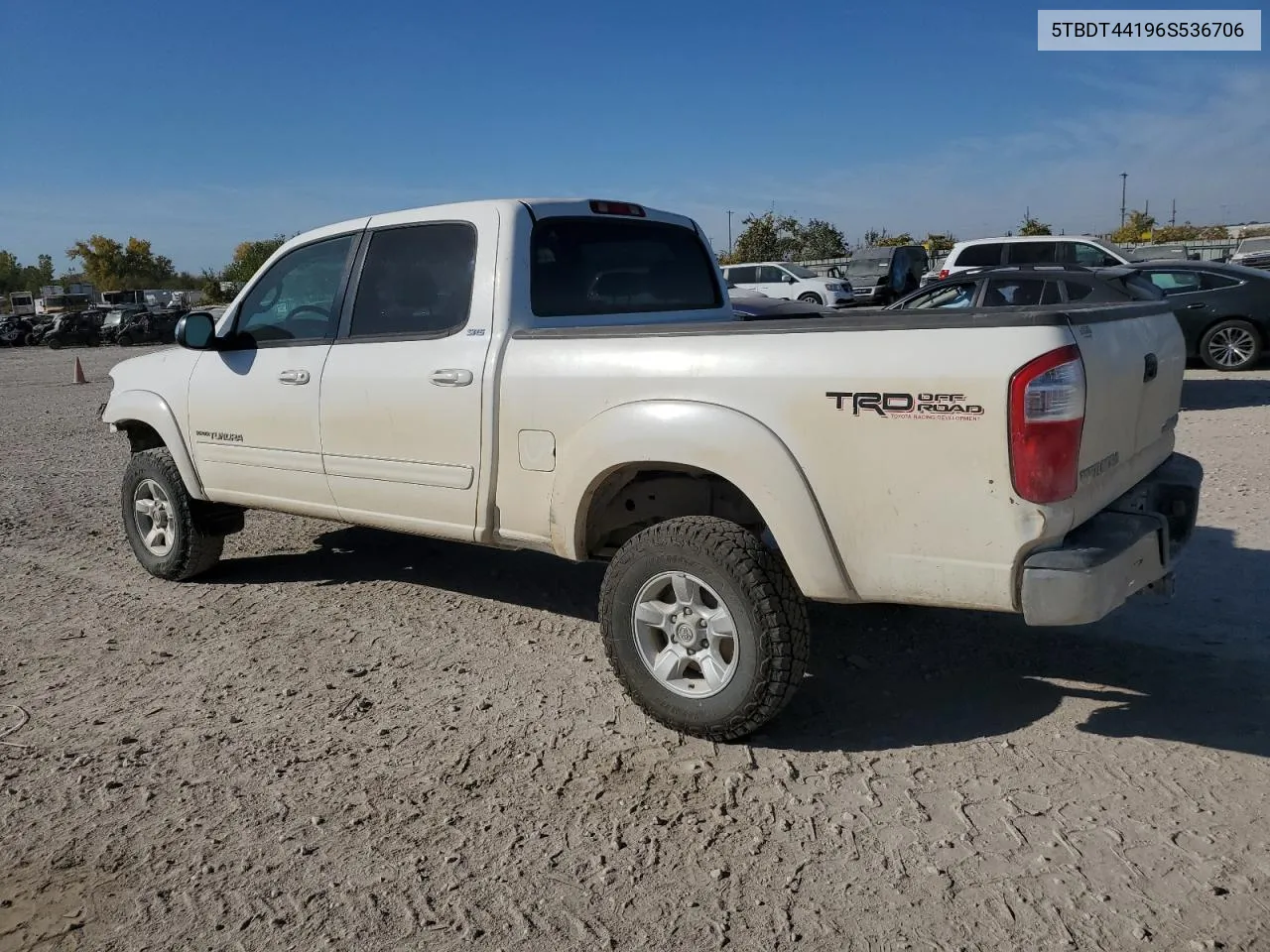 2006 Toyota Tundra Double Cab Sr5 VIN: 5TBDT44196S536706 Lot: 76543044