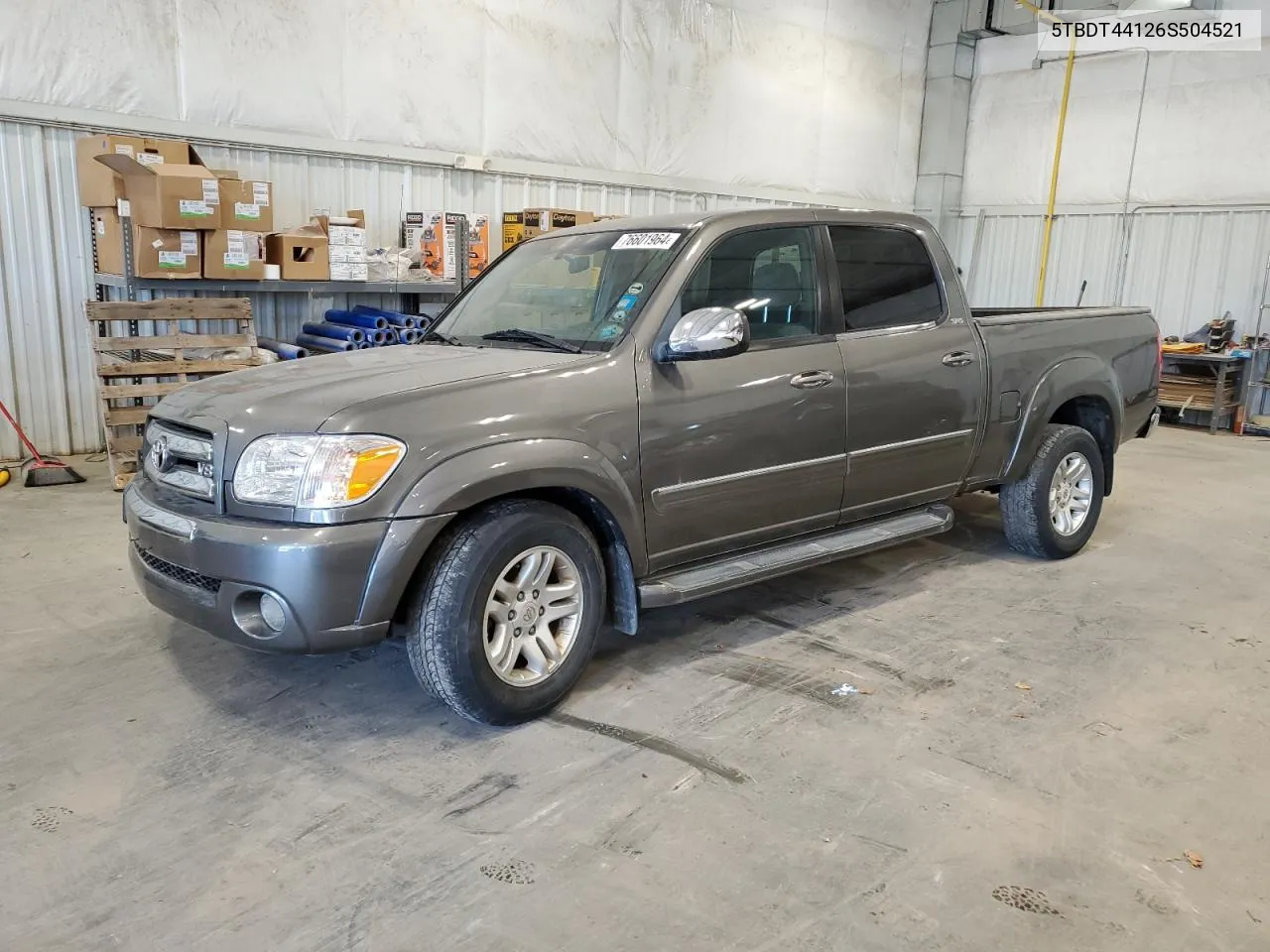 2006 Toyota Tundra Double Cab Sr5 VIN: 5TBDT44126S504521 Lot: 76601964