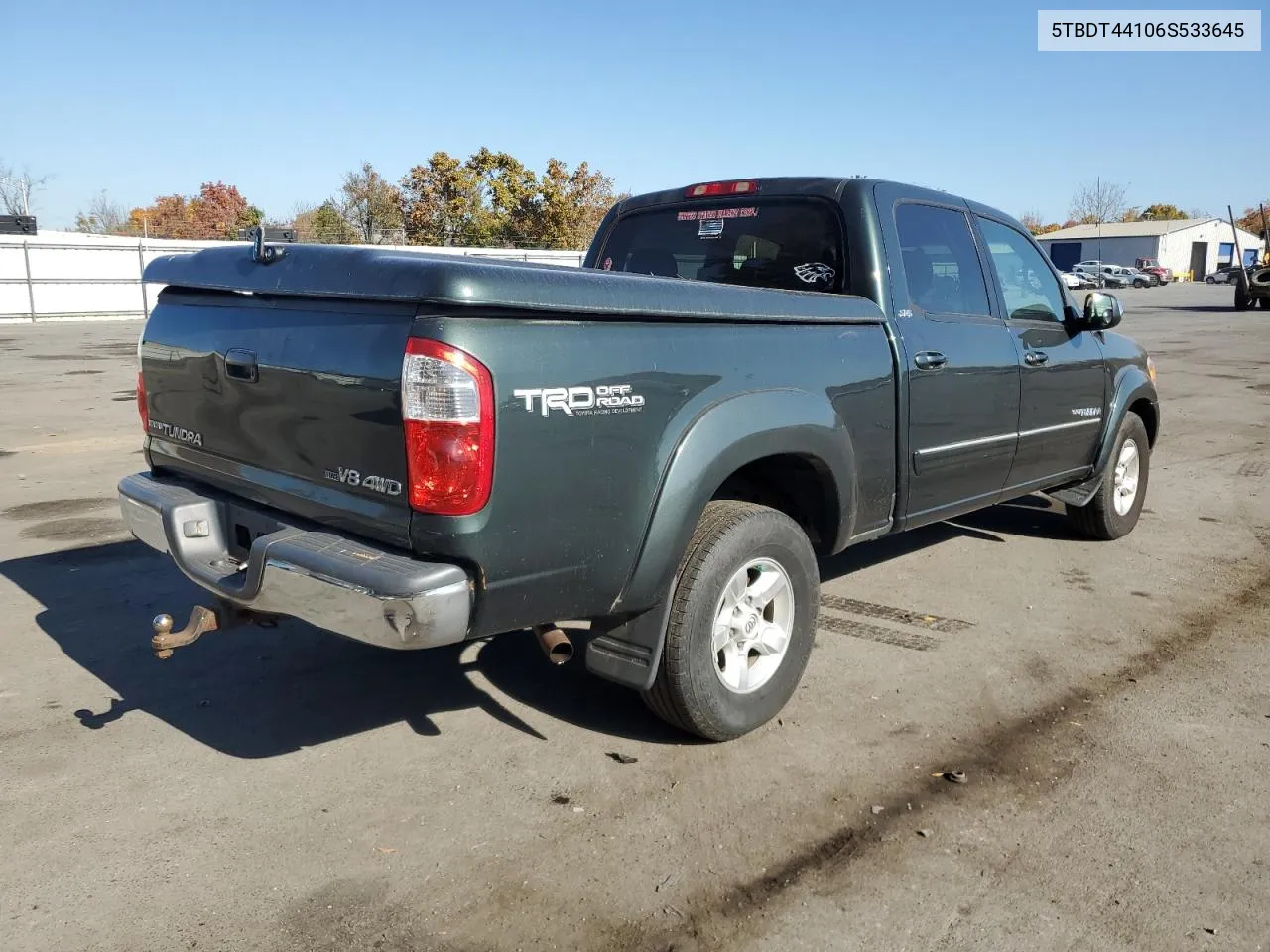 5TBDT44106S533645 2006 Toyota Tundra Double Cab Sr5