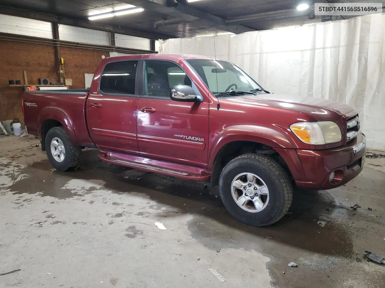 2006 Toyota Tundra Double Cab Sr5 VIN: 5TBDT44156S516596 Lot: 77556934