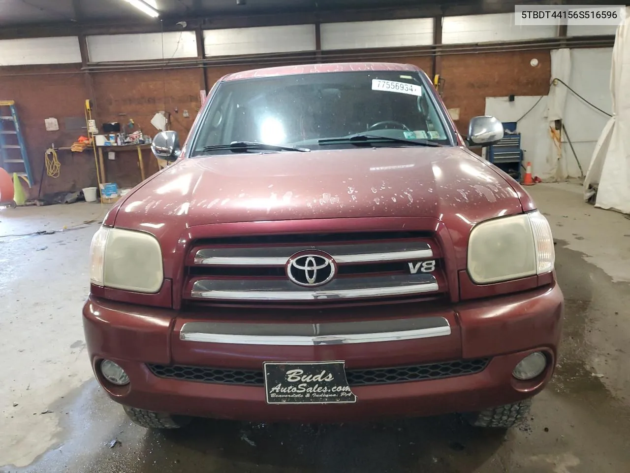 2006 Toyota Tundra Double Cab Sr5 VIN: 5TBDT44156S516596 Lot: 77556934