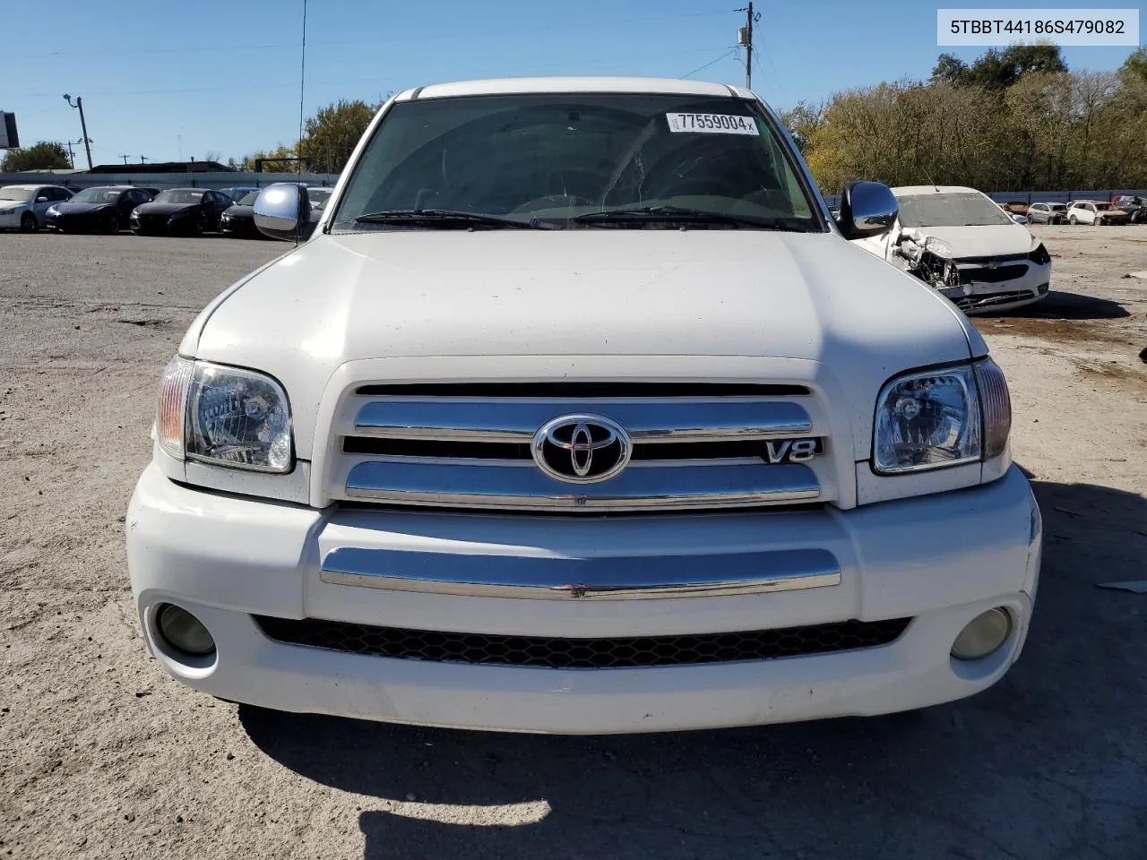 2006 Toyota Tundra Access Cab Sr5 VIN: 5TBBT44186S479082 Lot: 77559004