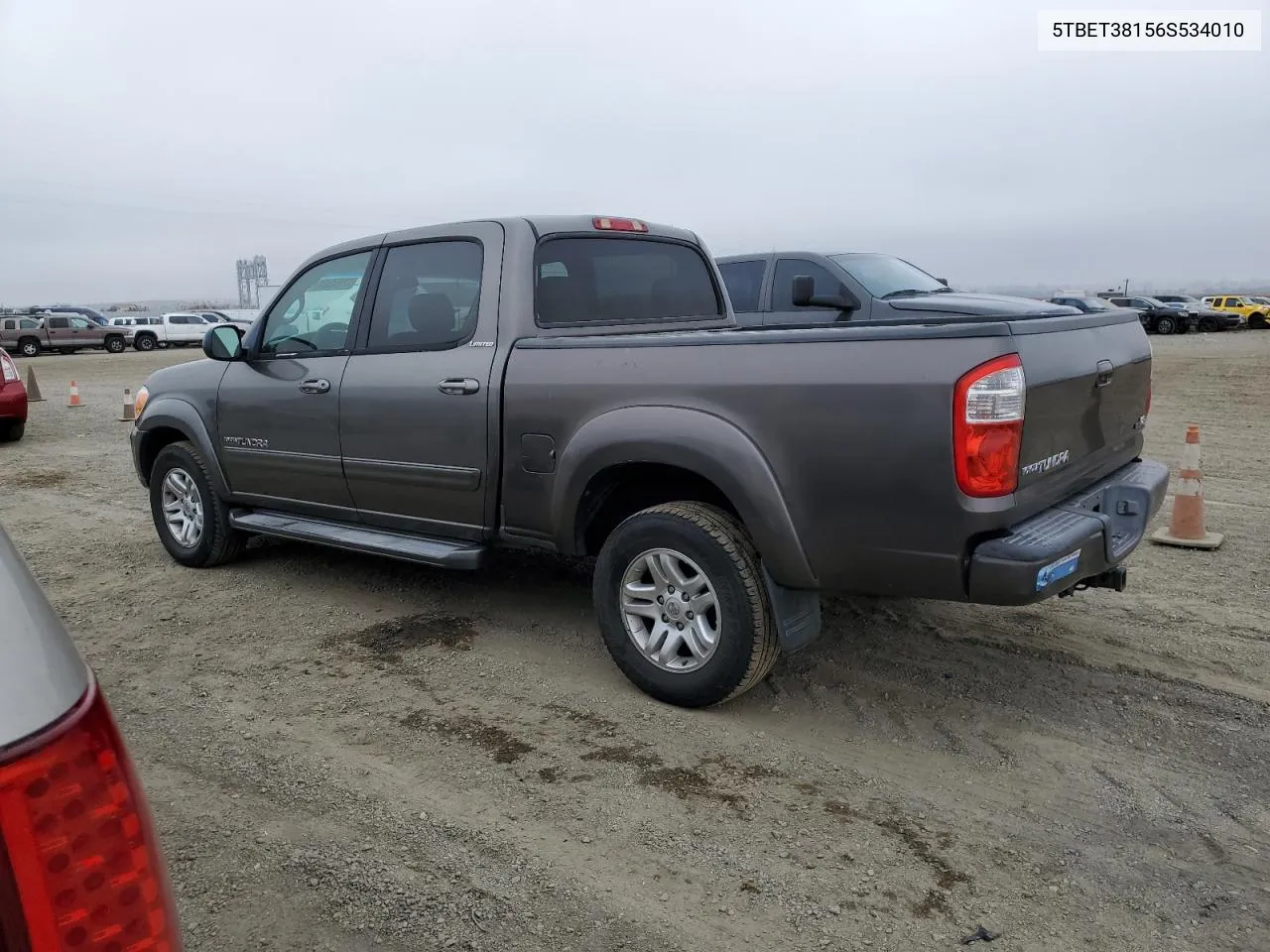 2006 Toyota Tundra Double Cab Limited VIN: 5TBET38156S534010 Lot: 77564524