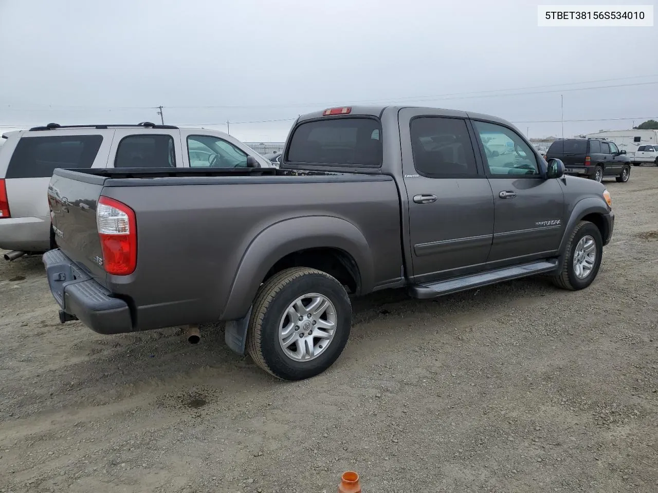 2006 Toyota Tundra Double Cab Limited VIN: 5TBET38156S534010 Lot: 77564524