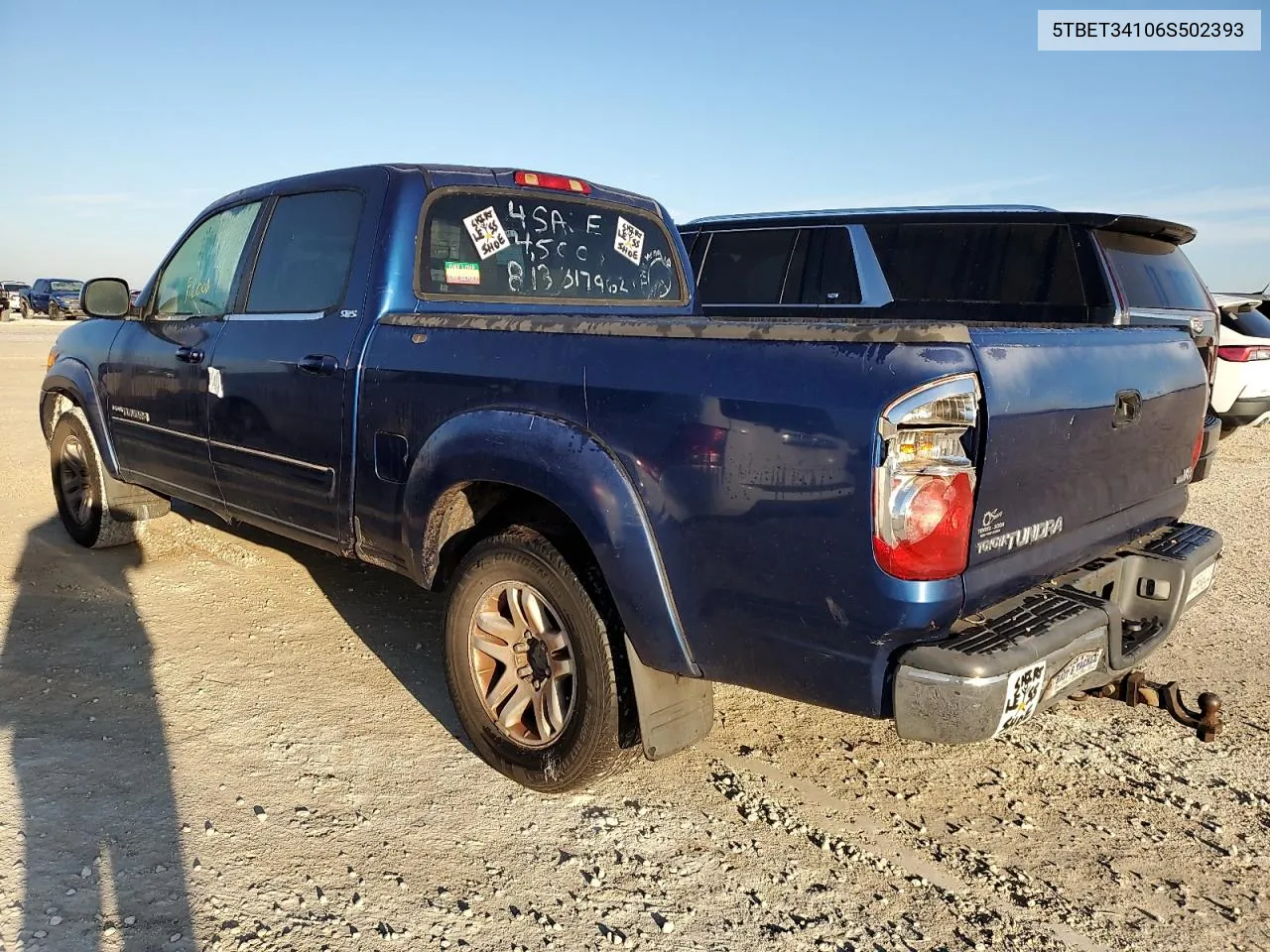 5TBET34106S502393 2006 Toyota Tundra Double Cab Sr5