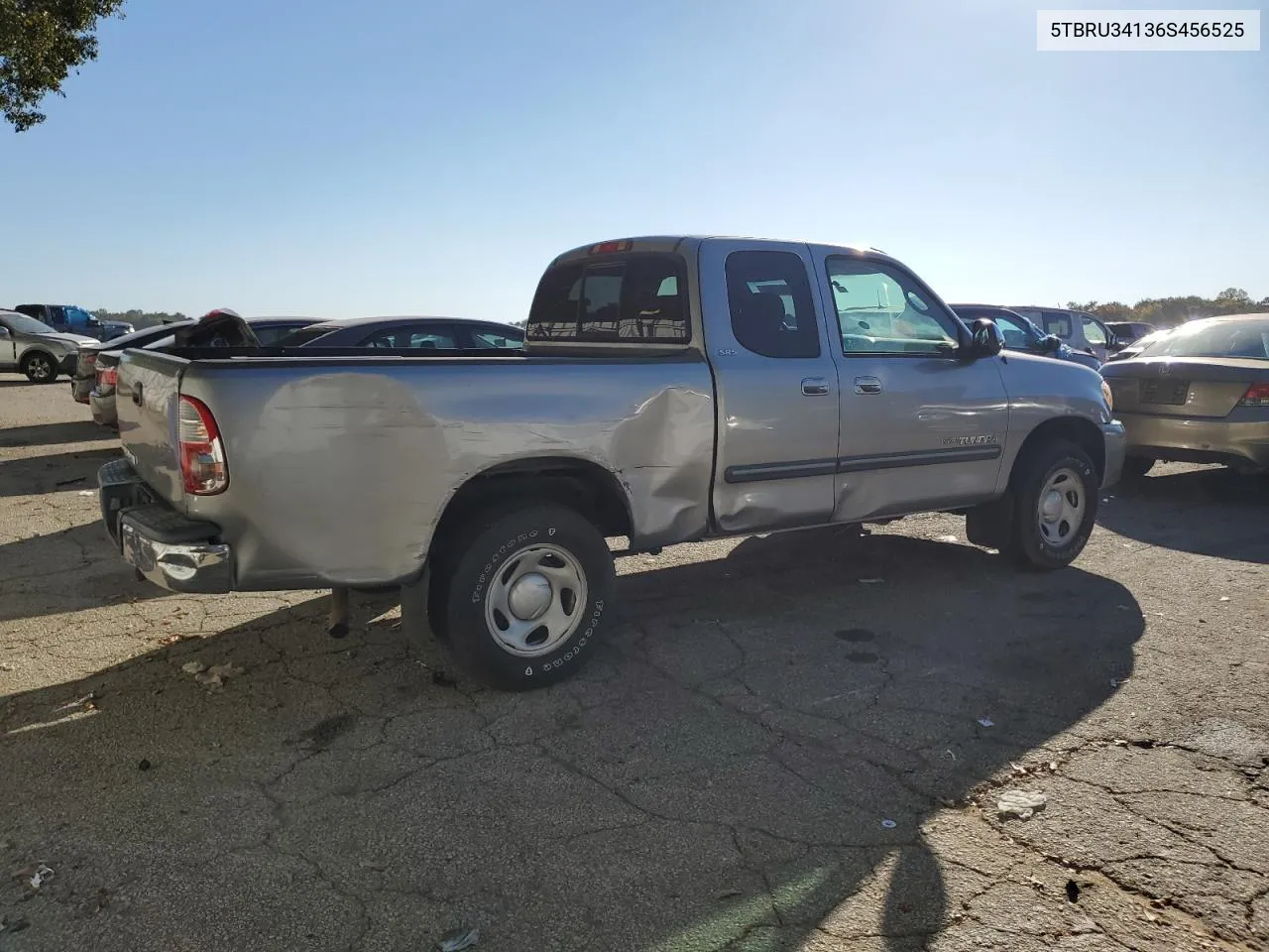 2006 Toyota Tundra Access Cab Sr5 VIN: 5TBRU34136S456525 Lot: 77695434