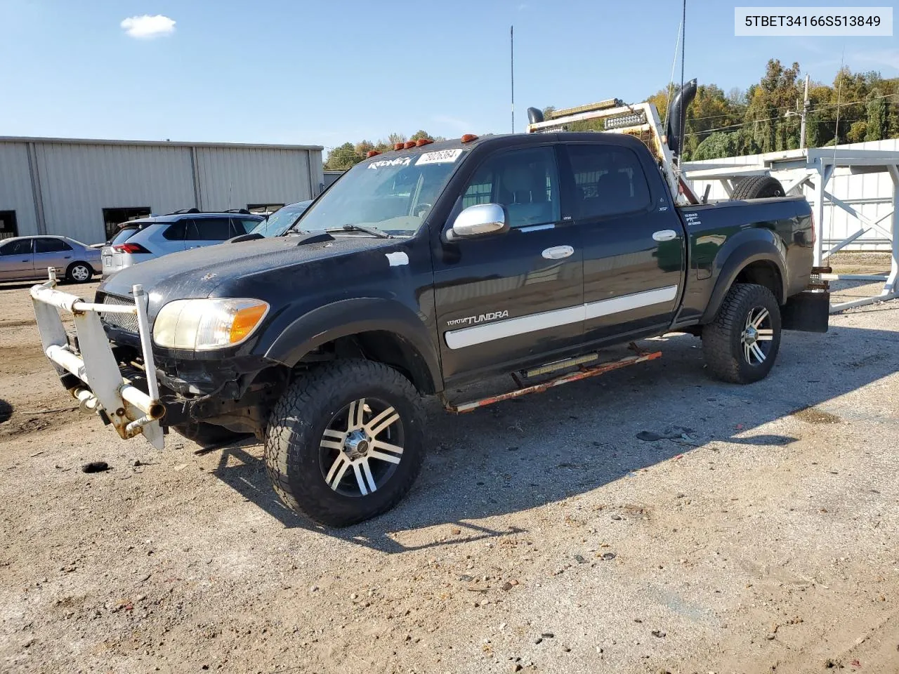 2006 Toyota Tundra Double Cab Sr5 VIN: 5TBET34166S513849 Lot: 78026364