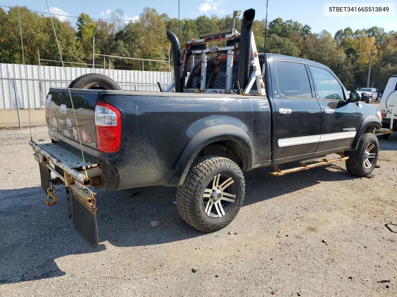 2006 Toyota Tundra Double Cab Sr5 VIN: 5TBET34166S513849 Lot: 78026364