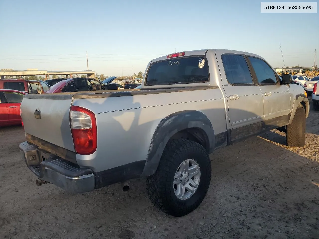 2006 Toyota Tundra Double Cab Sr5 VIN: 5TBET34166S555695 Lot: 78310594