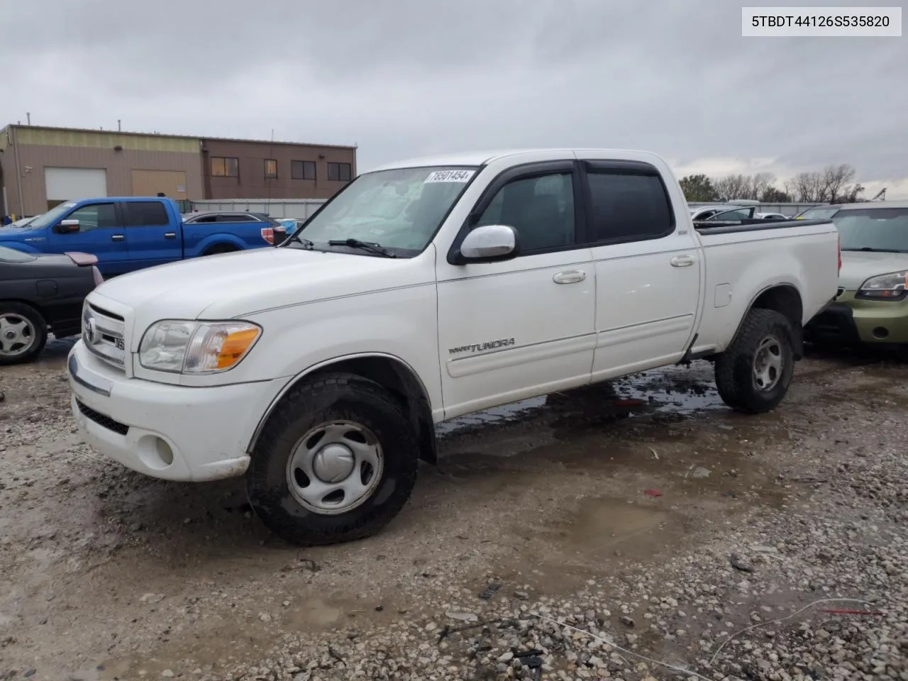 2006 Toyota Tundra Double Cab Sr5 VIN: 5TBDT44126S535820 Lot: 78501454