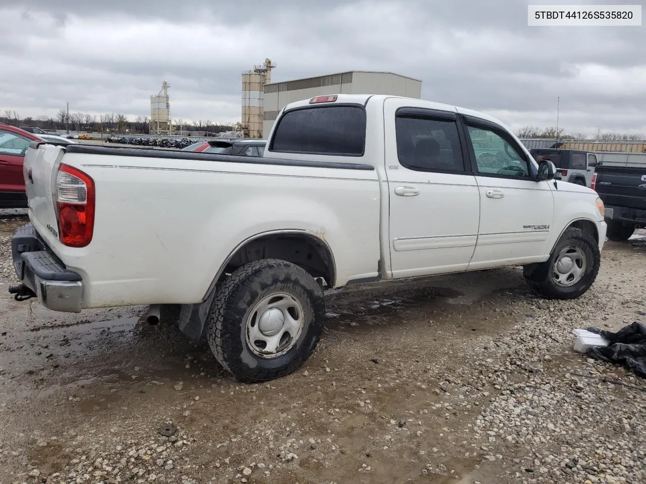 2006 Toyota Tundra Double Cab Sr5 VIN: 5TBDT44126S535820 Lot: 78501454