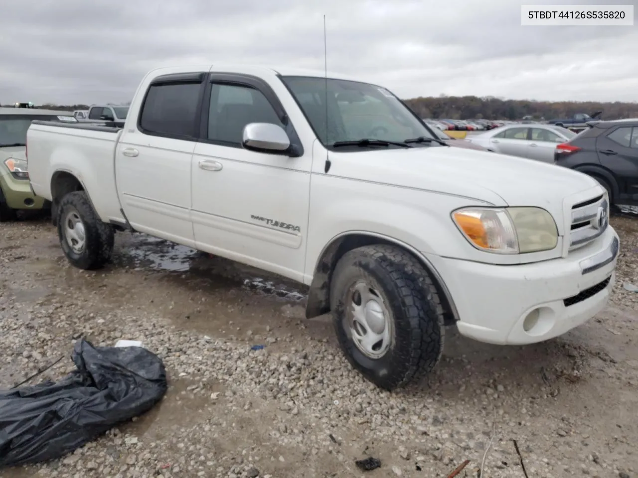 2006 Toyota Tundra Double Cab Sr5 VIN: 5TBDT44126S535820 Lot: 78501454