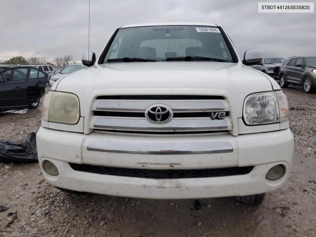 2006 Toyota Tundra Double Cab Sr5 VIN: 5TBDT44126S535820 Lot: 78501454