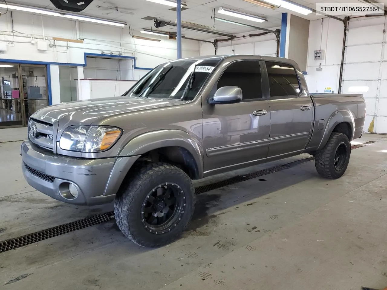 2006 Toyota Tundra Double Cab Limited VIN: 5TBDT48106S527564 Lot: 78708684