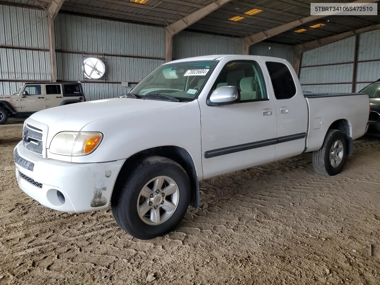 2006 Toyota Tundra Access Cab Sr5 VIN: 5TBRT34106S472510 Lot: 78825604