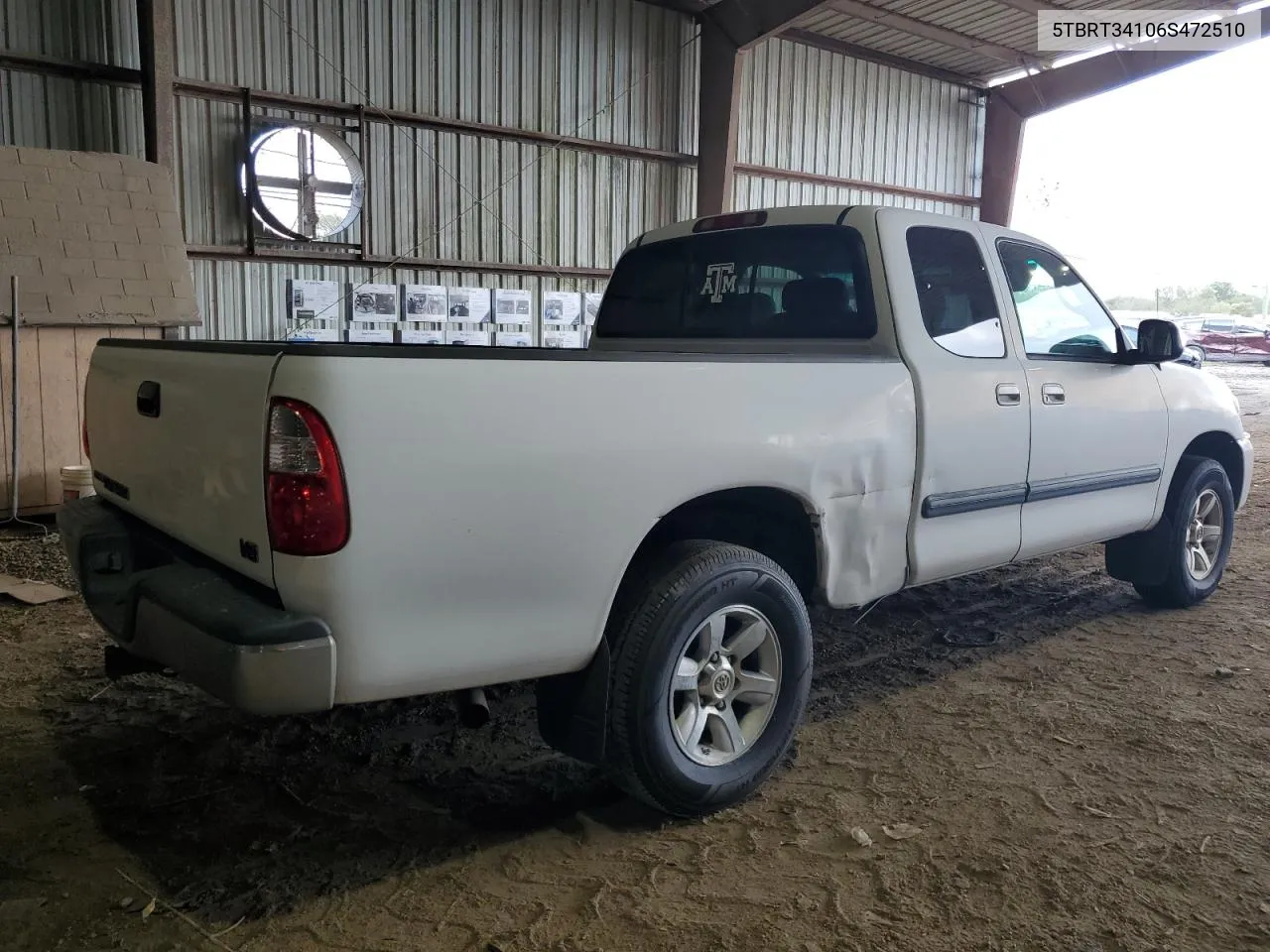 2006 Toyota Tundra Access Cab Sr5 VIN: 5TBRT34106S472510 Lot: 78825604