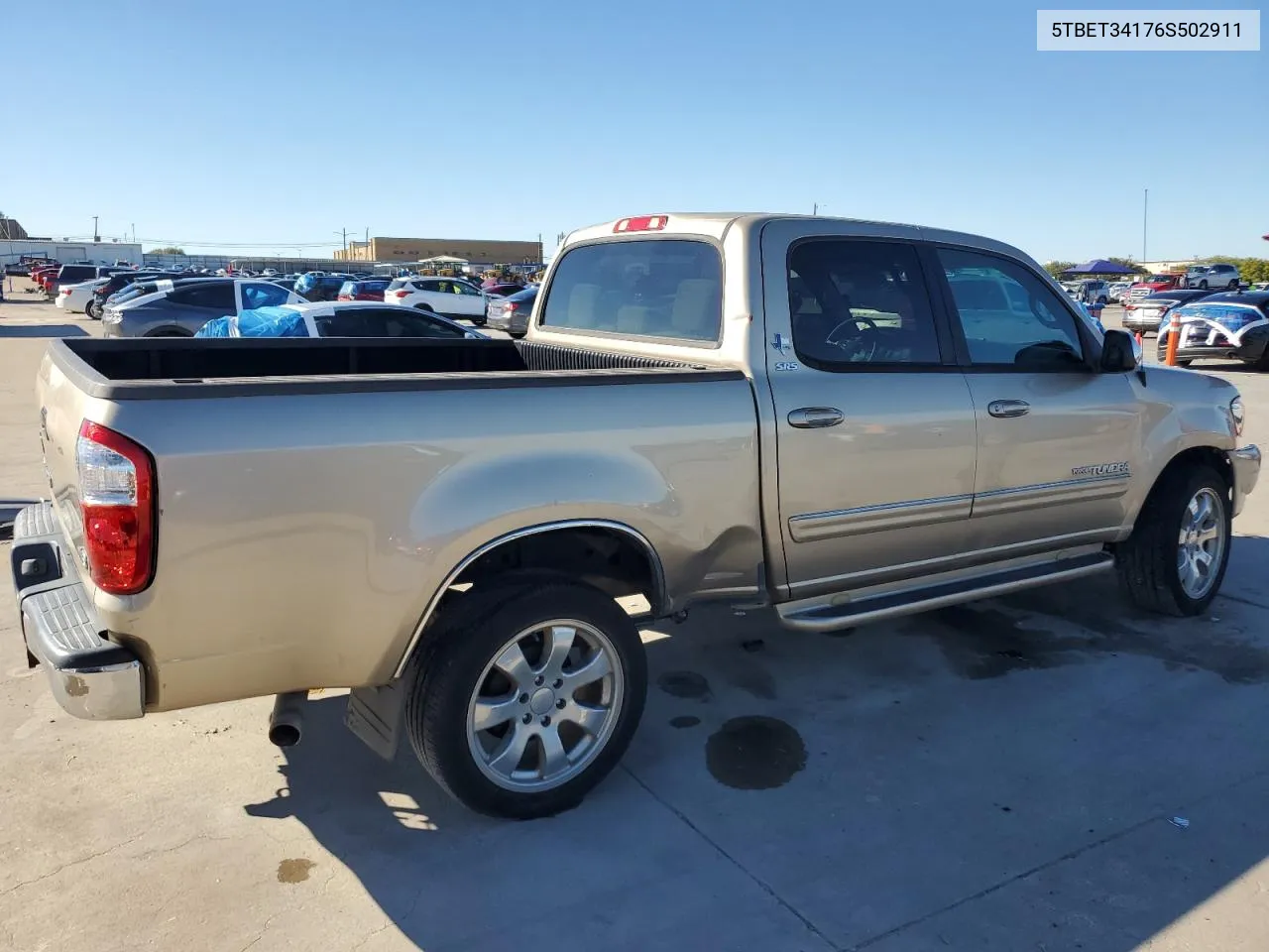 2006 Toyota Tundra Double Cab Sr5 VIN: 5TBET34176S502911 Lot: 78862264