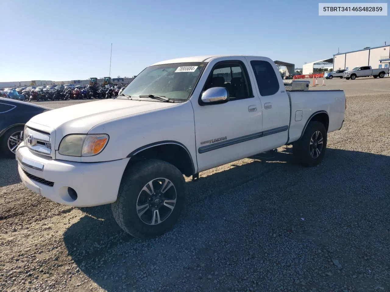 2006 Toyota Tundra Access Cab Sr5 VIN: 5TBRT34146S482859 Lot: 78955884