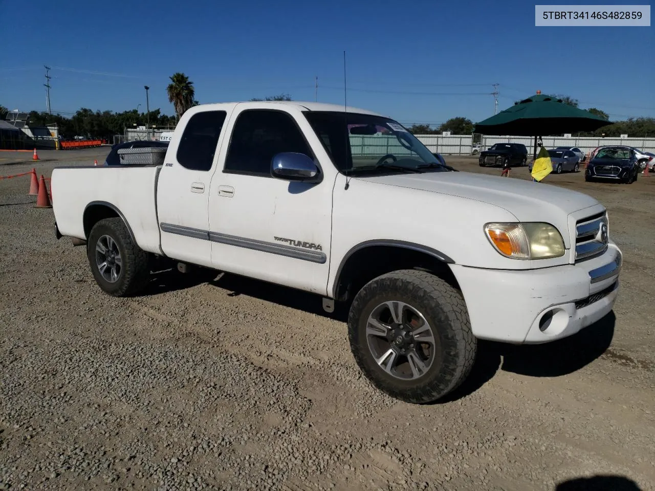 2006 Toyota Tundra Access Cab Sr5 VIN: 5TBRT34146S482859 Lot: 78955884