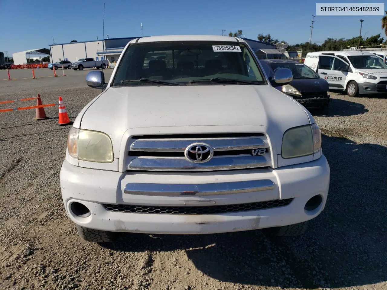 2006 Toyota Tundra Access Cab Sr5 VIN: 5TBRT34146S482859 Lot: 78955884