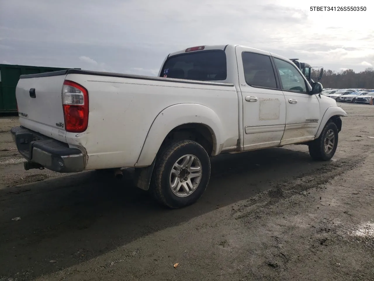 2006 Toyota Tundra Double Cab Sr5 VIN: 5TBET34126S550350 Lot: 79601124